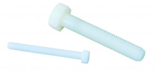 Sechskantkopfschrauben mit Teilgewinde DIN 931 M12 X 1.75 X 70 mm Nylon