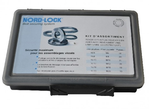Unterlegscheibenset M6 bis M20 NORD-LOCK® Stahl DELTA-PROTEKT NL6-NL20